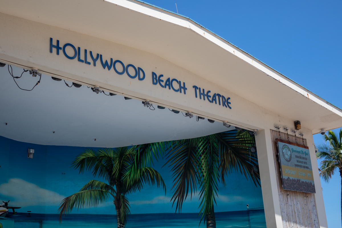 Hollywood Beach Broadwalk near Bel-Aire Beach Apartments